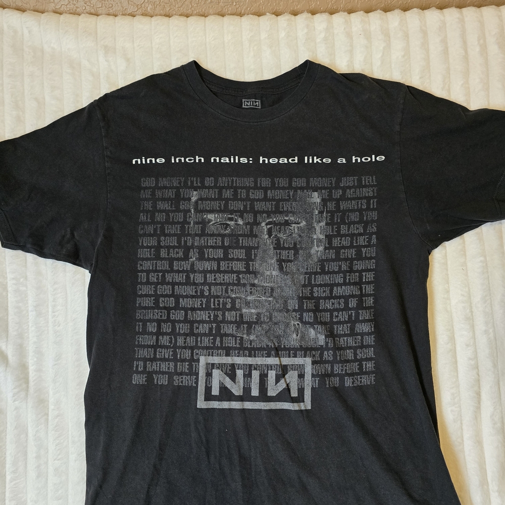 Nine Inch Nails Black Graphic Band Tee